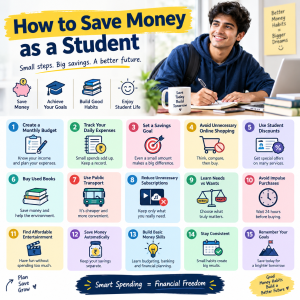 Read more about the article How to Save Money as a Student: