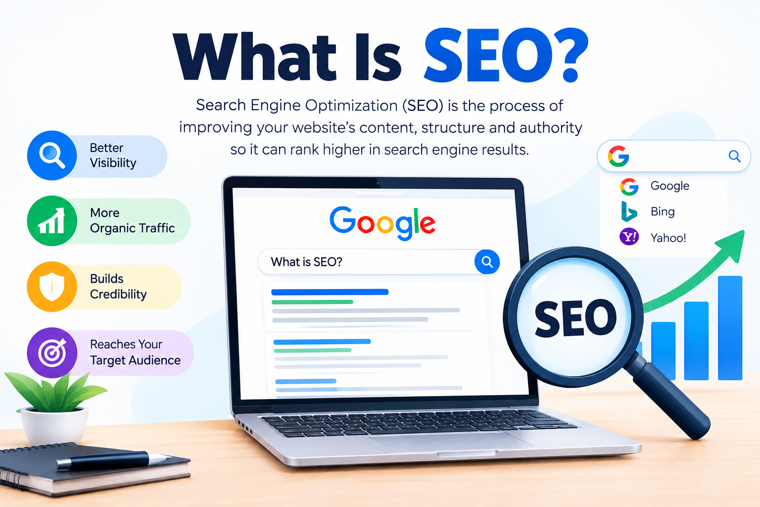 Read more about the article What Is SEO? A Complete Guide for Beginners